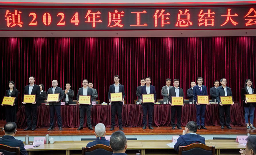 双项殊荣！AB娱乐电声荣登石排镇2024年度“双十强”榜单